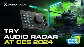 Use the Audio Radar at CES 2024! & Minecraft works on AUDIO RADAR?