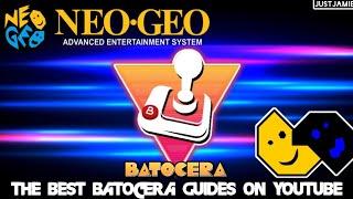 BatoceraNeo Geo & Neo Geo CD Emulation Setup Guide 2024 #batocera #snk #neogeo