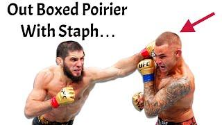 Islam Makhachev Just Out BOXED Dustin Poirier On An OFF NIGHT