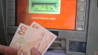 Ziraat Bankası ATM'den Para Çekme