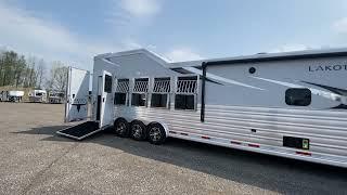 NEW Matte Silver Mist Metallic Bighorn | Lakota Trailers