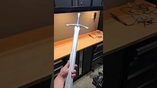 Gandalf's Sword Glamdring #3d #3dprinting #lotr #cosplay #sword #youtubeshorts #art #shorts #reels