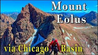 Mount Eolus | Deep Wilderness Backpacking Odyssey to 14,083' | CO in 4K UHD