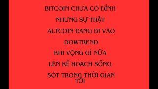 bitcoin đang đi tìm đỉnh altcoin đi vào dowtrend kéo dài một kịch bản mà hầu hết các trader ngờ