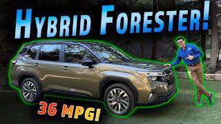 2025 Subaru Forester Hybrid | FINALLY The High MPG Subie You've Been Asking For!