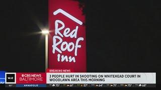 Three injured after shooting in Woodlawn