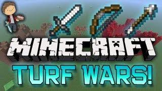 Minecraft: Turf Wars Mini-Game! w/Mitch & Friends!