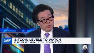 Bitcoin's going to be one of the best performing assets this year, says Fundstrat's Tom Lee