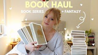 book haul & new kindle! (fantasy, special editions, completing book series)