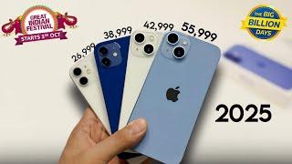 All iPhones Price In Flipkart Big Billion Days 2025 | EMI Available? | Bank Offers | iPhone 15 vs 16