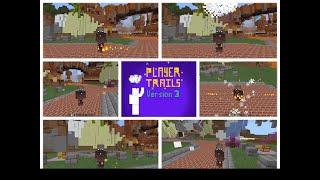 Player Particle Trails Version 3  //  Minecraft bedrock function Pack