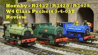 Hornby Peckett W4 0-4-0ST Review (R3427 / R3428 / R3429)