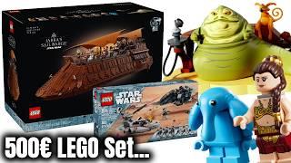 Dieses Jahr nur 500€ ‍ | LEGO Star Wars UCS Sail Barge & mehr Neuheiten! | NEWS