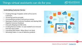 What can a Ecommerce Virtual Assistant do