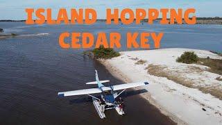 Seaplane to Cedar Key - Island Hopping (FLIGHT VLOG #27)