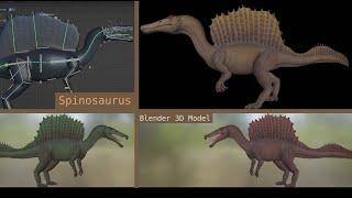 Spinosaurus | 3D Model Showcase