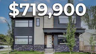 [4K] INSIDE a $719,900 Duplex Home In NW Calgary, Alberta Canada | Sean Na