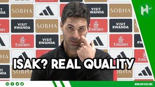 ISAK? THAT’S REAL QUALITY! Mikel Arteta | Arsenal 0-2 Newcastle