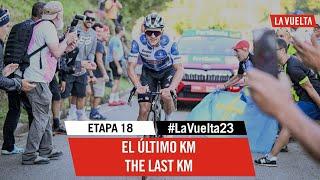 Last Km - Stage 18 - La Vuelta 2023