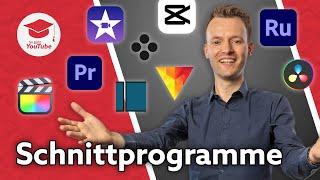 Das beste Videoschnittprogramm 2024 für YouTube! (Windows & Mac | Kostenlos & Profi)