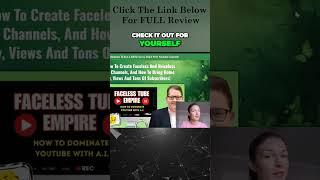 Unleash Your Online Earnings With Faceless Videos| Faceless Tube Empire Review