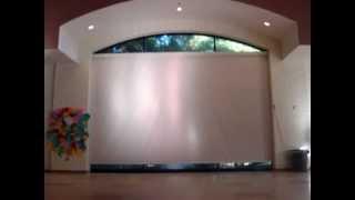 World Screen UNBELIEVABLE 25 Foot Blackout Roller Shade (3 BLIND MICE - SAN DIEGO)
