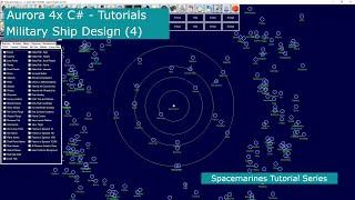 Aurora 4x C# Basic Military Ship Design (4)  - Carrier Mechanics