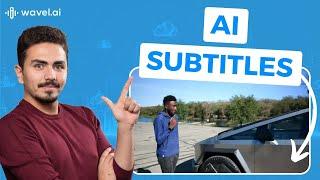 Use AI to Add Subtitles to Video | AI Generated Subtitles