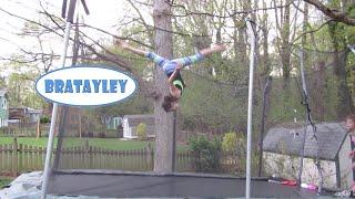 High Flying Trampoline Flips (WK 224.7) | Bratayley