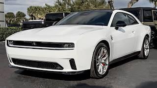 2025 Dodge Charger Daytona Walkaround Review Interior and Exterior