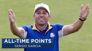 Sergio Garcia Becomes ALL-TIME Leading Ryder Cup Points Scorer | 2018 Ryder Cup