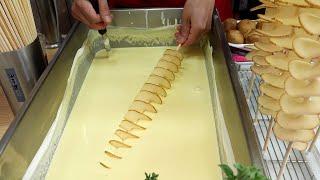 50cm fried tornado potato, twist potato, hurricane potato / korean street food