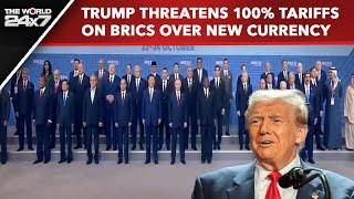 Donald Trump On BRICS | Donald Trump's Unexpected Warning to India, Russia