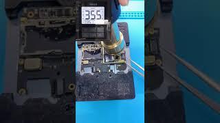 Removal of shield for Android phone motherboard