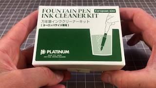 Platinum Fountain Pen Ink Cleaner Kit Review