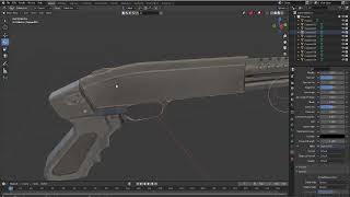 Blender: Simple way to create a gun for GTA San Andreas