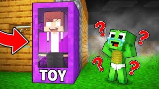 JJ Became a DARK TOY to Prank Baby Mikey in Minecraft (Maizen)