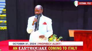 PROPHECY OF AN EARTHQUAKE COMING TO ITALY!!!