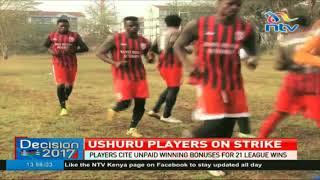 Ushuru players boycott training over unpaid bonuses