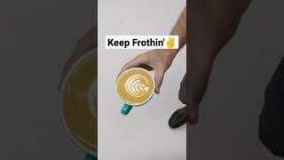 How to Pour the Perfect Tulip Latte Art #shorts #latteart #tutorial