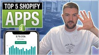 Top 5 Shopify Apps You MUST Have To Increase Sales (2022 Shopify Dropshipping)