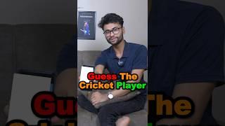 Guess the cricket player #cricket #indiancricket #shorts