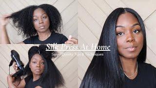 The BEST SILK PRESS On Type 4 Hair | Detailed Salon Quality Tips & Techniques | STRAIGHT NATURAL