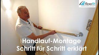 Handlauf-Montage: Schritt für Schritt