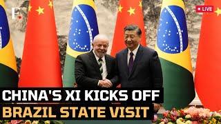 LIVE: Chinese President Xi Jinping Begins State Visit in Brasilia, Meets President Lula