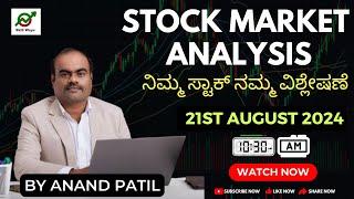 Stock Market Analysis | ನಿಮ್ಮ ಸ್ಟಾಕ್  ನಮ್ಮ ವಿಶ್ಲೇಷಣೆ | By Anand Patil