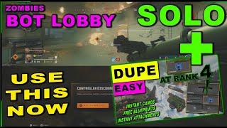 bo6 glitch: SOLO, ZOMBIES XP LOBBY GLITCH, CAMO LOBBY GLITCH, ZOMBIE BOT LOBBY GLITCH, DUPE GLITCH