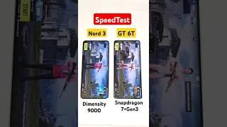 Realme GT 6T vs Nord 3 SpeedTest OMG 