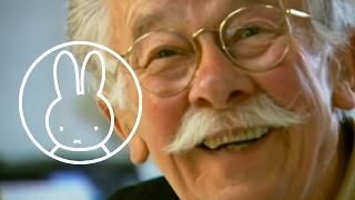 Dick Bruna aan het werk (officieel filmpje van nijntje)