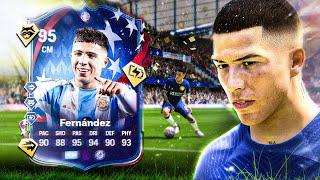 รีวิว 95 ENZO FERNANDEZ PATH TO GLORY - EA FC 24 ULTIMATE TEAM